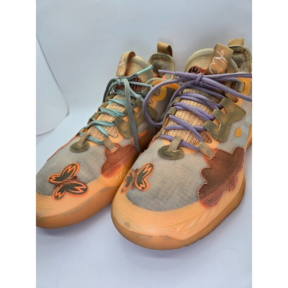 adidas Harden Vol. 5 Futurenatural Basketball Shoes Men\'s 6.5 Acid Orange Court main image 5